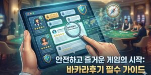 바카라후기로 알아보는 안전하고 즐거운 게임 경험의 필수 조건