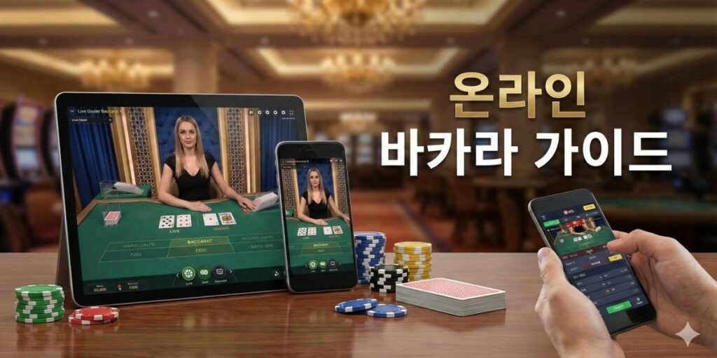 온라인바카라사이트온라인 바카라 사이트 이용 전 확인해야 할 검증 가이드