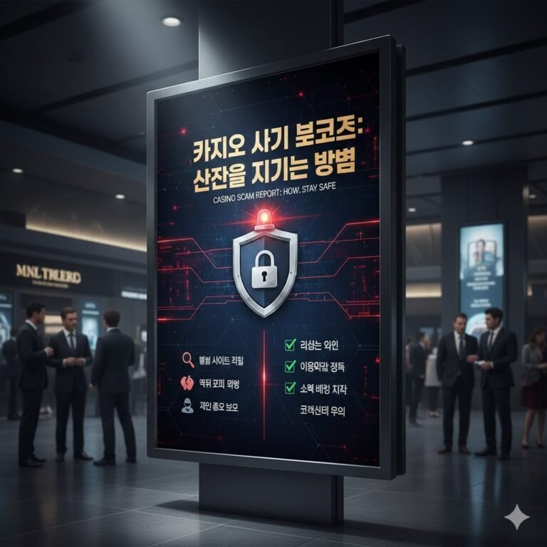 카지노 사기 보고서