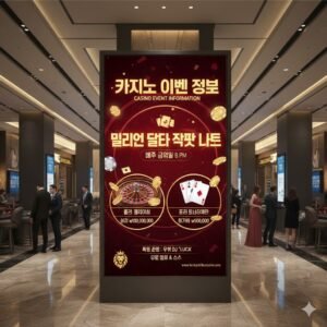 카지노 이벤트 정보