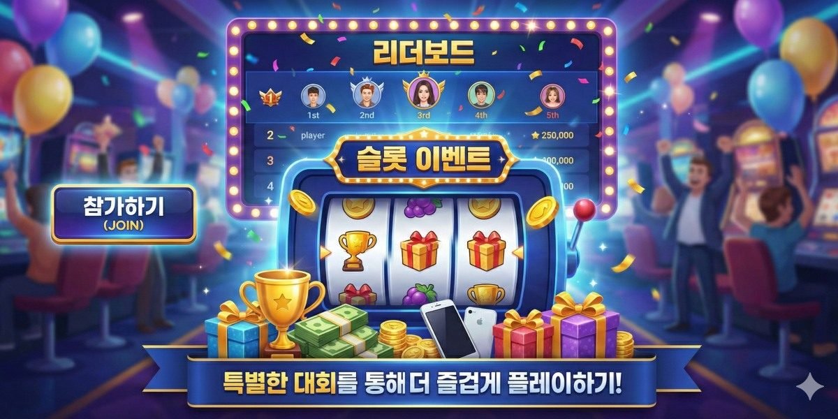 슬롯이벤트 특별한 대회를 통해 더 즐겁게 플레이하기